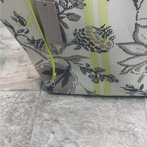 Rothy's White and Green Eco-Friendly Tote